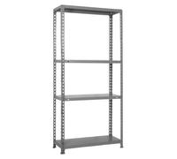 Etagère Légère Sans Vis Ecoclick Superplus 4/500 1500 Gris Gris 1500x1100x500 - Simonrack