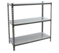Etagère Légère Sans Vis Simonclick 3/400 900 Antracite/galva Antracite/galva 900x900x400 - Simonrack