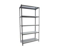 Etagère Légère Sans Vis Simonclick 5/300 Antracite/galva Antracite/galva 1800x900x300 - Simonrack