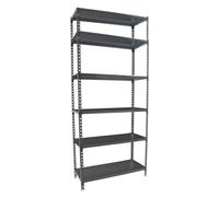 Etagère Légère Sans Vis Simonclick Mini 6/400 Antracite/antracite Antracite 2500x800x400 - Simonrack