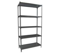 Etagère Légère Sans Vis Simonclick Plus 5/500 Antracite/antracite Antracite 2000x1000x500 - Simonrack