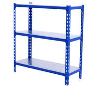 Etagère Légère Sans Vis Simonclick Superplus 3/500 1000 Bleu/galva Bleu/galva 1000x1100x500 - Simonrack