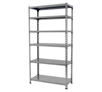 Etagère Légère Sans Vis Simonclick Superplus 6/500 Gris/gris Gris 2500x1100x500 - Simonrack