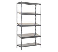 Etagère Légère Sans Vis Simonexpo Plus 5/500-3 Gris Gris 2000x1000x500 - Simonrack