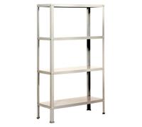Etagère Légère Sans Vis Simonhome Classic Mini 4/300 Blanc/blanc Blanc 1600x800x300 - Simonrack