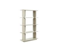 Etagère avec 4 tablettes en MDF - Beige - LUSORIA