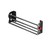 Étagère Magnétique sur Porte à 2 Niveaux, Sans Perçage, Gain de Place | Cintre à Chaussures Réglable à Double Niveau de 40 à 73 cm, Sans Clous et Antidérapant. Idéal pour les Appartements, Dortoir
