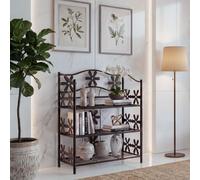 Meuble de Rangement ou bibliothèque Genève méta, 3 tablettes Hauteur 70cm
