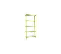 Etagère Légère Sans Vis Simonhome Click Wood Mini 5/300 Vert/blanc Vert/blanc 1800x800x300 - Simonrack