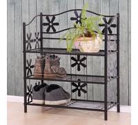 Meuble de Rangement ou bibliothèque Genève méta, 3 tablettes Hauteur 70cm