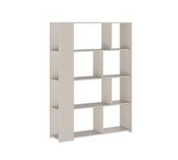 Etagère, meuble étagère coloris beige - Longueur 129 x profondeur 32,8 x hauteur 175,6 cm - -