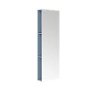 Keuco Edition 11 Art Étagère miroir 32560530500 50x150x16cm, fixation murale, finition satinée, bleu satiné