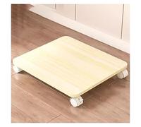 Étagère mobile pour imprimante avec roulettes pour fax, copieur, scanner, support de rangement portable pour bureau et maison (jaune G 50 x 45)