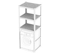 Etagère modulable dessus de machine à laver - H 184 cm - Ultra résistante jusqu'à 180kg de charge