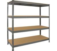 Étagère Monster Racking, étagère haute performance, étagère pour charges lourdes, étagère de stockage, étagère de garage, étagère en acier, étagère industrielle, étagère d'atelier, étagère à emboîter,