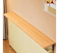 Étagère multifonction au-dessus du radiateur, étagère décorative pour radiateur - Facile à nettoyer, pas d'oscillation, pour les maisons louées, les rénovations rapides de la pièce et l'installation