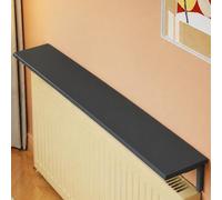Étagère multifonction au-dessus du radiateur, étagère décorative pour radiateur - Facile à nettoyer, pas d'oscillation, pour les maisons louées, les rénovations rapides de la pièce et l'installation