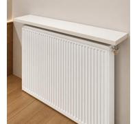 Étagère multifonction au-dessus du radiateur, housse de chauffage en bois anti-poussière et fumée, excellente capacité de charge, pas d'oscillation, pour ranger des articles tels que des photos, des