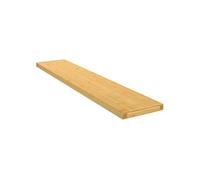 vidaXL Étagère murale Tablette flottante 100x20x4 cm Bambou, Rangement pour salon/salle de bain