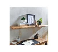 Etagère murale 100x26 cm en bois d'acacia massif naturel