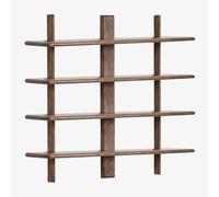 Étagère murale ¿¿120 cm en bois d'acacia Erisu Brun Acacia foncé