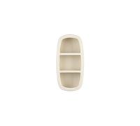 Étagère murale 2 étages en marbre beige Veda