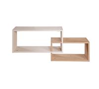 Étagère Murale 2 Niches Décor Châtaignier Jil Cashmere / Décor Châtaignier TU