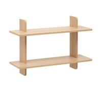 Étagère murale 2 niveaux Fixy 19x60cm beige - 5five