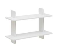 Étagère murale 2 niveaux Fixy 19x60cm blanc - 5five