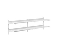 Étagère murale - 2 tablettes - 40 x 200 cm | Royal Catering