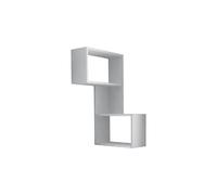 Etagère murale 3 niveaux H.85 cm - Blanc