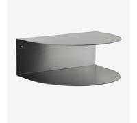 Étagère murale ¿¿ 40 cm en acier Taifa Gris Chromé