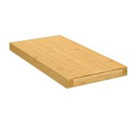 Vidaxl Étagère Murale 40x20x2,5 Cm Bambou Multicolore