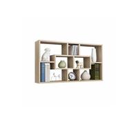 Etagère Murale "8 Compartiments" 85cm Chêne