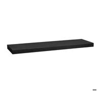5five - Étagère Murale Fixy Noire 80 x 23,5 cm, Fixation Invisible, Supporte 15 kg - pour Salon, Chambre, Bureau