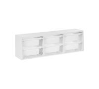 Etagère Murale avec 6 Boîtes à Tiroirs Chambre d'Enfant Panneau Particules