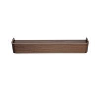 Etagère murale bois foncé noyer L90 cm HOPE