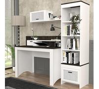 Étagère murale Chambre Étagère de luxe Aménagement en bois Chambre d'adolescent Meubles à la mode