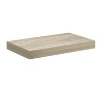 Étagère Murale Chêne MDF 40 x 23,5 x 3,8 cm | Fixation invisible, cadre métallique, MDF qualité, format 40 x 23,5 x 3,8 cm, livres et objets déco