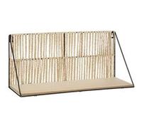 Atmosphera - Étagère murale Cosy - corde et métal - 48x12 cm