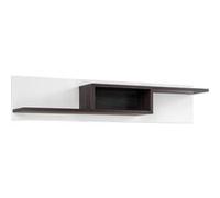 Étagère Murale "Cross" 150cm Naturel & Blanc Blanc G