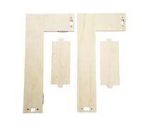 Étagère murale d'angle, organisateur de pot de fleurs, en bois, avec double niveau, étagère murale pour présentation de disques vinyles, pour appartement, salon, chambre à coucher, cuisine, entrée