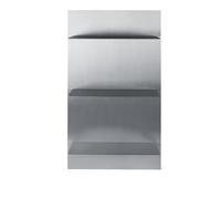 Ferm Living Étagère murale Lager triple 55x100 cm Aluminium