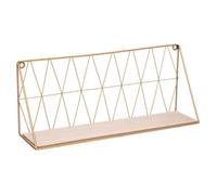 Atmosphera – Étagère murale Design Wire – 48 x 20 cm – Doré