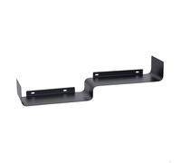 Atmosphera Étagère murale Emilio 2 niveaux en métal 50 cm Noir