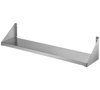 Étagère murale en acier inoxydable - 1400x200x(h)200mm