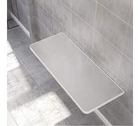 Étagère murale en acier inoxydable et table de salle à manger pliable avec motif feuilles tombantes et bibliothèque, bois massif compact, 70 x 30 cm