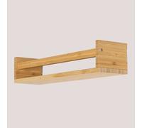 Étagère Murale En Bambou Tanno Naturel Multicolore
