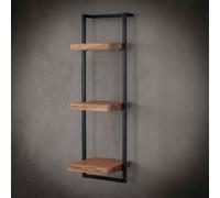 Étagère murale en bois et métal H100cm ERNEST