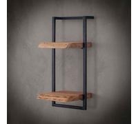 Étagère murale en bois et métal H65cm ERNEST